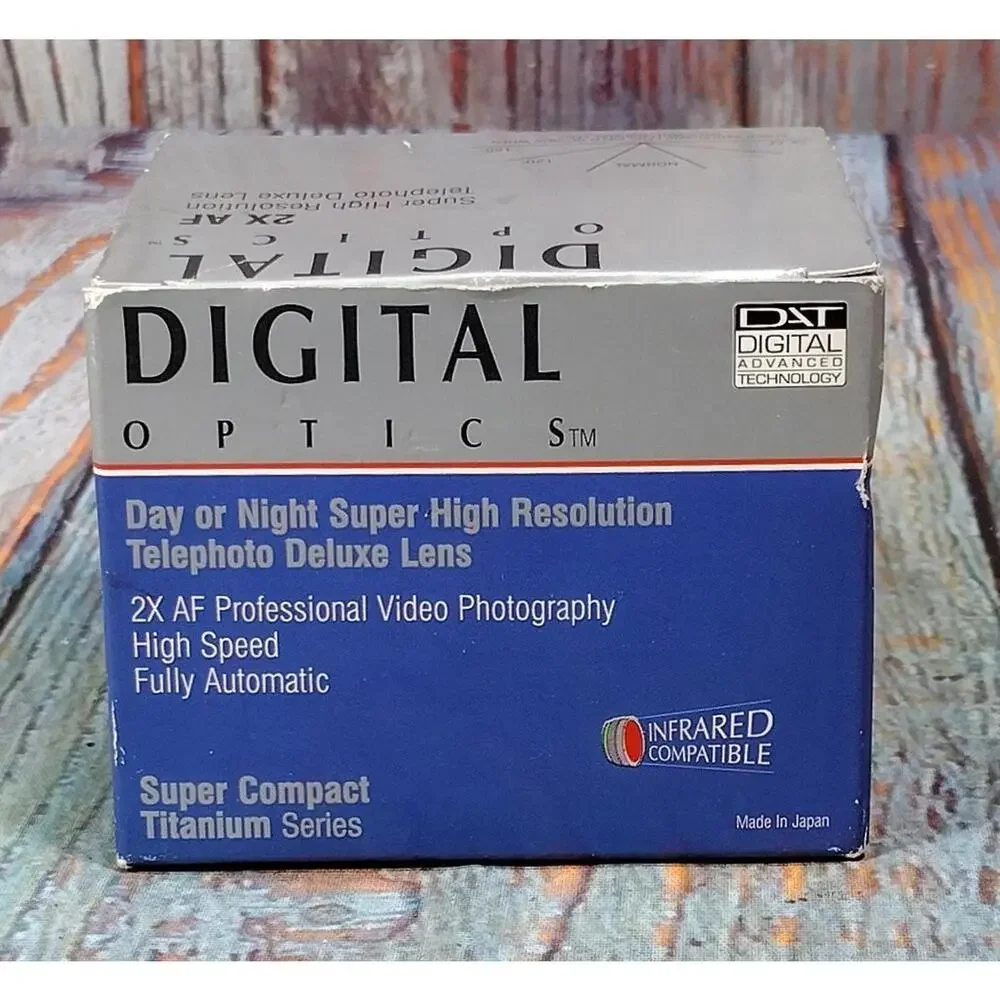 Digital Optics 2X AF Telephoto Deluxe Lens - Super High Resolution, Infrared & 2